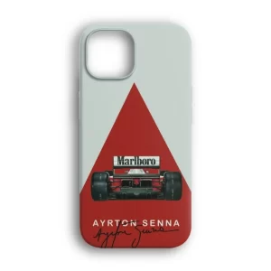 Ayrton Senna Marlboro Telefon Kılıfı - Görsel 1 özel tasarım