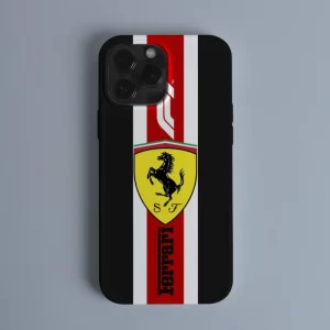 Ferrari F1 Desen Tasarımlı Baskılı Telefon Kılıfı - Görsel 1 yakın çekim