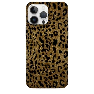 altın simli leopar desenli kılıf temalı Altın Simli Leopar Desenli Kılıf - Görsel 1
