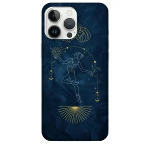 astrolojik balerin kılıf Astrolojik Balerin Figürlü Telefon Kılıfı - Görsel 1
