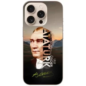 Atatürk İmzası ve Silüeti Telefon Kılıfı - Görsel 1 detay görünüm