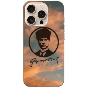 Mustafa Kemal Atatürk İmza Telefon Kılıfı - Görsel 1 ürün görseli