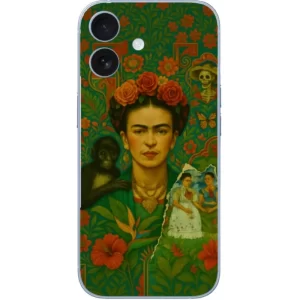 Frida Kahlo telefon kılıfı Botanik Desen Frida Kahlo Telefon Kılıfı - Görsel 1