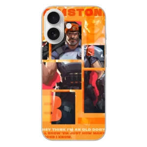 Brimstone Valorant telefon kılıfı temalı Brimstone Karakter Temalı Valorant Telefon Kılıfı - Görsel 1