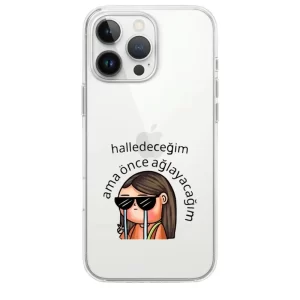 Halledeceğim Ama Önce Ağlayacağım Telefon Kılıfı - Görsel 1 yakın çekim