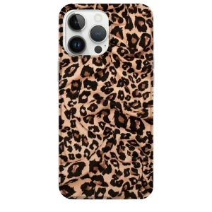 Ince Detaylı Leopar Desenli Telefon Kılıfı - Görsel 1 ürün görseli