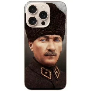 Kemal Atatürk Baskılı Telefon Kılıf - Görsel 1 detay görünüm