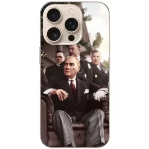 Kemal Atatürk Resimli Telefon Kılıfı - Görsel 1 ürün görseli