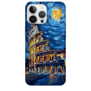 Kolezyum Motifli Van Gogh Telefon Kılıfı - Görsel 1 ürün görseli
