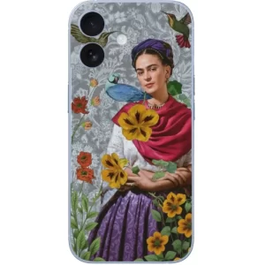 Kuş Desenli Frida Kahlo Telefon Kılıfı - Görsel 1 detay görünüm
