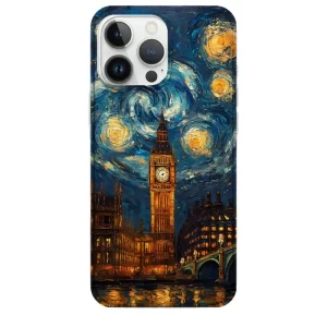Londra Yıldızlı Van Gogh Desenli Telefon Kılıfı - Görsel 1 Van Gogh desenli telefon kılıfı