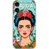 Mavi Çiçek Temalı Frida Kahlo Telefon Kılıfı - Görsel 1 Frida Kahlo Telefon Kılıfı
