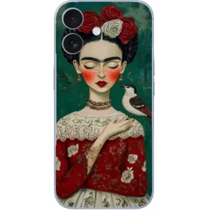 Meksika Esintisi Frida Kahlo Telefon Kılıfı - Görsel 1 özel tasarım