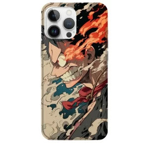 anime telefon kılıfı konseptli Anime Karakter Baskılı Telefon Kılıfı - Görsel 1