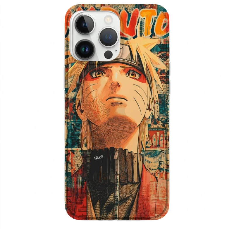 Naruto telefon kılıfı Anime Karakter Baskılı Telefon Kılıfı - Naruto - Görsel 1