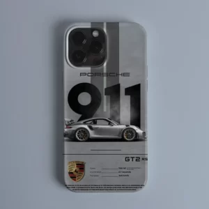 Porsche 911 Tasarım Telefon Kılıfı - Görsel 1 özel tasarım