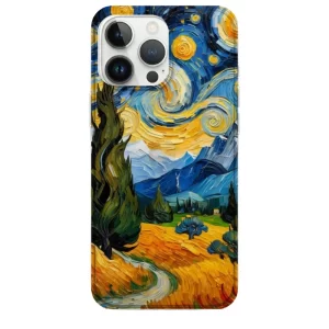 Sarı Gökyüzü Buğday Tarlası Van Gogh Temalı Telefon Kılıfı - Görsel 1 detay görünüm