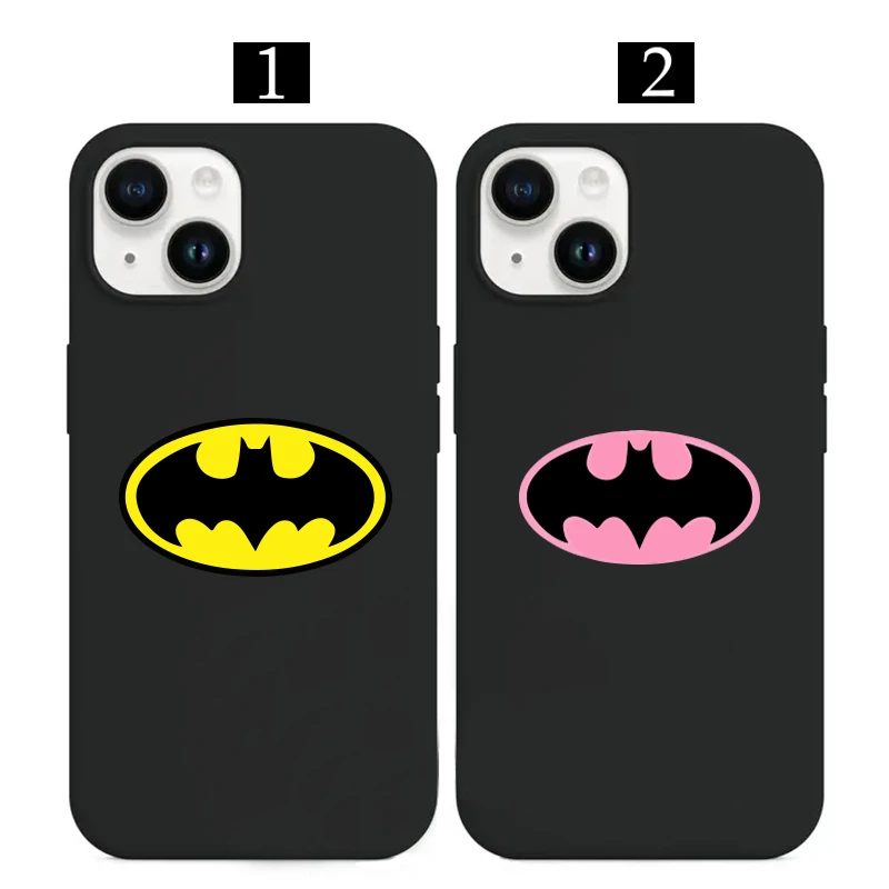 Batman Logo Telefon Kılıfı konseptli Batman Logo Sevgili Tasarım Telefon Kılıfı - Görsel 1