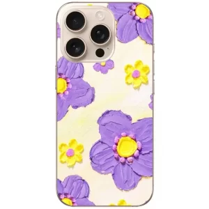 Vintage Çiçekli Telefon Kılıfı Vintage Yağlı Boya Çiçekli Baskılı Telefon Kılıfı - Görsel 1