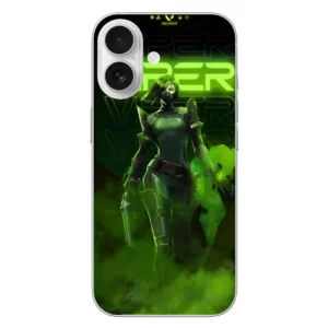 Viper Valorant telefon kılıfı konseptli Viper Karakter Temalı Valorant Telefon Kılıfı - Görsel 1