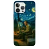 Yıldızlı Gece Van Gogh Telefon Kılıfı Yıldızlı Gece Tuval Van Gogh Desenli Telefon Kılıfı - Görsel 1