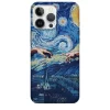 Van Gogh telefon kılıfı Yıldızı Gece ve Ademin Yaratılışı Van Gogh Desenli Telefon Kılıfı - Görsel 1