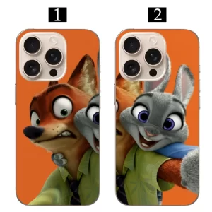Zootropolis Nick ve Judy Sevgili Telefon Kılıfı - Görsel 1 detay görünüm