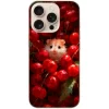 hamster kiraz telefon kılıfı temalı Hamster ve Kiraz Baskılı Telefon Kılıfı - Görsel 1
